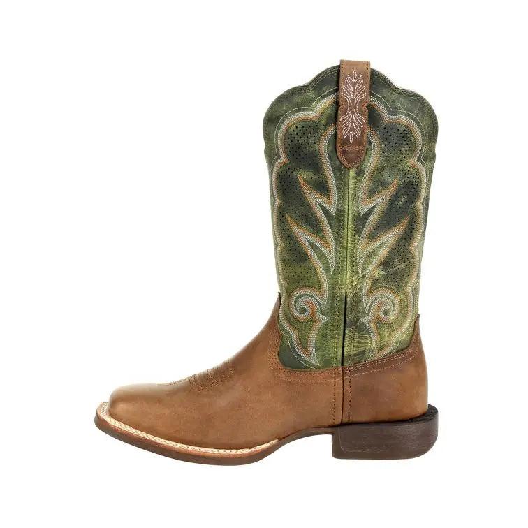 Durango Lady Rebel Pro Women’s Ventilated Olive Western Boot DRD0378 - BootSolution
