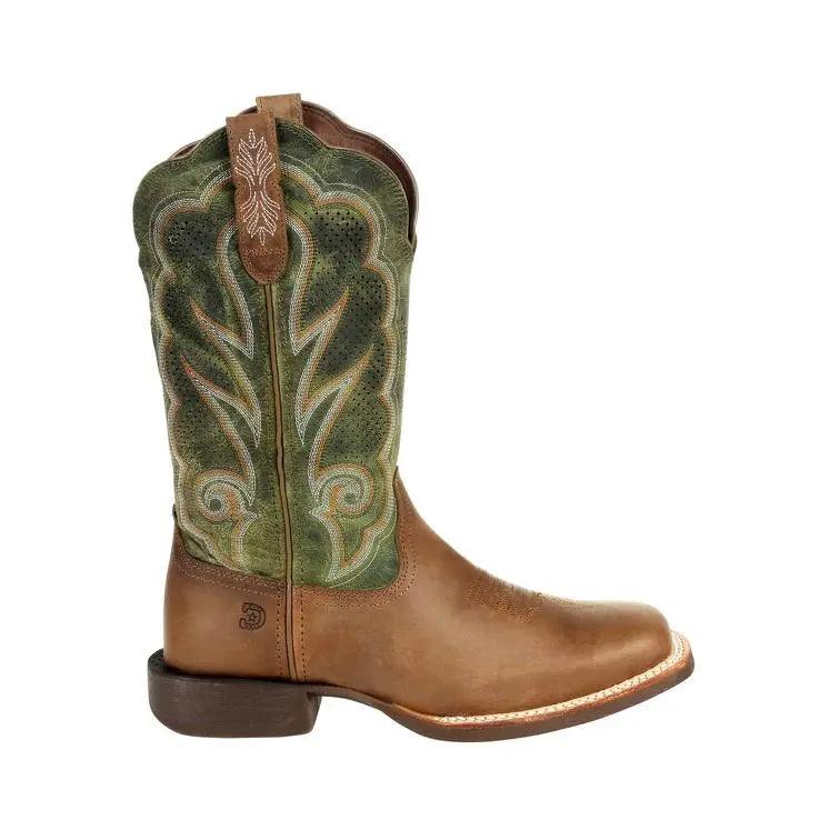 Durango Lady Rebel Pro Women’s Ventilated Olive Western Boot DRD0378 - BootSolution