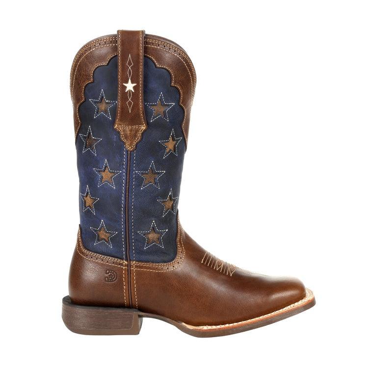 Durango Lady Rebel Pro Women’s Vintage Flag Western Boot DRD0393 - BootSolution