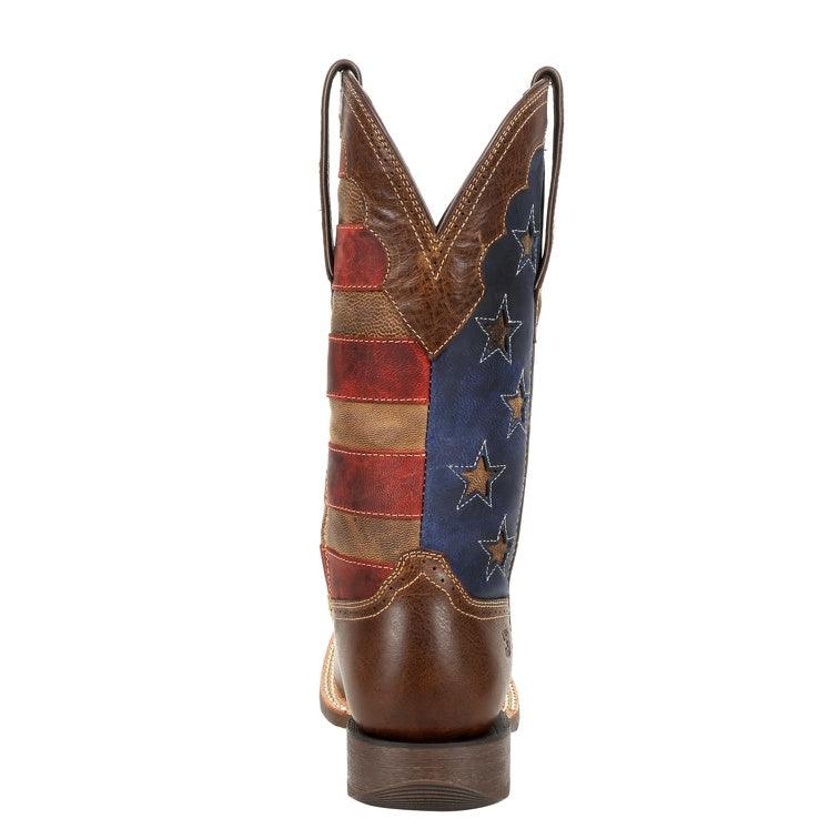 Durango Lady Rebel Pro Women’s Vintage Flag Western Boot DRD0393 - BootSolution
