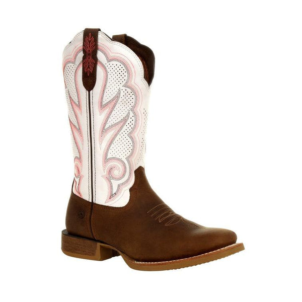 Durango Lady Rebel Pro Women’s White Ventilated Western Boot DRD0392 - BootSolution