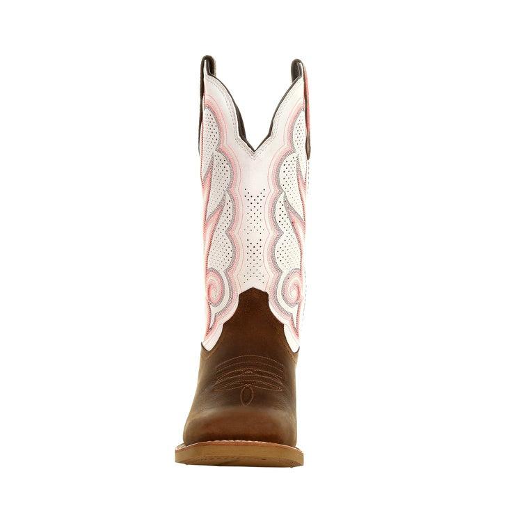 Durango Lady Rebel Pro Women’s White Ventilated Western Boot DRD0392 - BootSolution