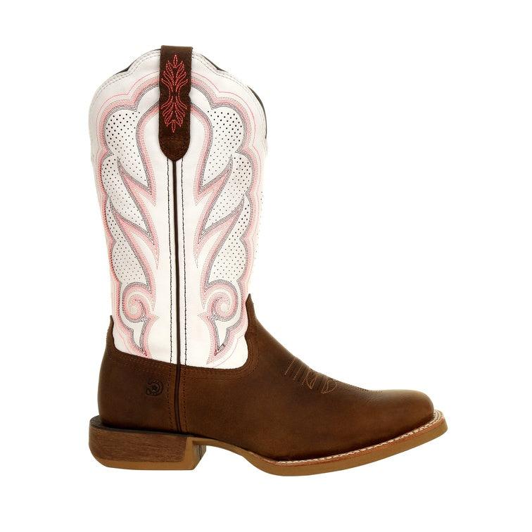 Durango Lady Rebel Pro Women’s White Ventilated Western Boot DRD0392 - BootSolution
