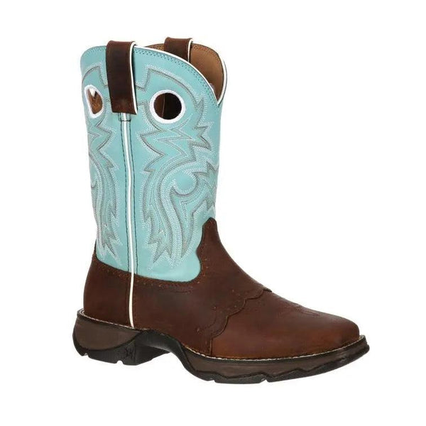 Durango Lady Rebel Women’s Powder N’ Lace Saddle Western Boot RD3471 - BootSolution