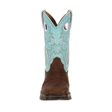 Durango Lady Rebel Women’s Powder N’ Lace Saddle Western Boot RD3471 - BootSolution