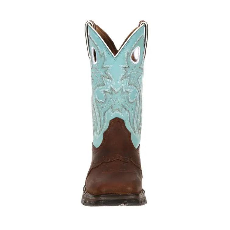 Durango Lady Rebel Women’s Powder N’ Lace Saddle Western Boot RD3471 - BootSolution