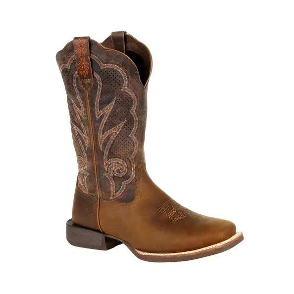 Durango Lady Rebel Women’s Pro Cognac Ventilated Western Boot DRD0376 - BootSolution