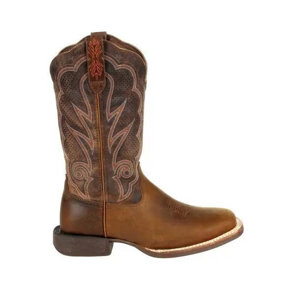 Durango Lady Rebel Women’s Pro Cognac Ventilated Western Boot DRD0376 - BootSolution