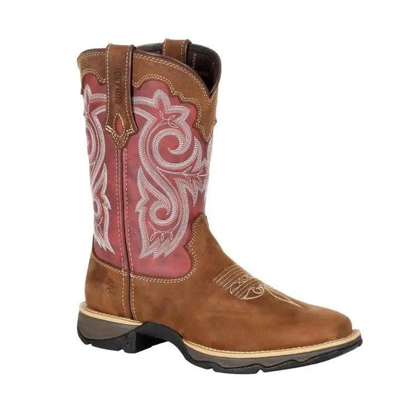 Durango Lady Rebel Women’s Red Western Boot DRD0349 - BootSolution