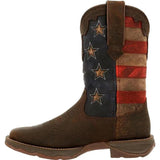 Durango Lady Rebel Women’s Vintage Flag Western Boot DRD0409 - BootSolution