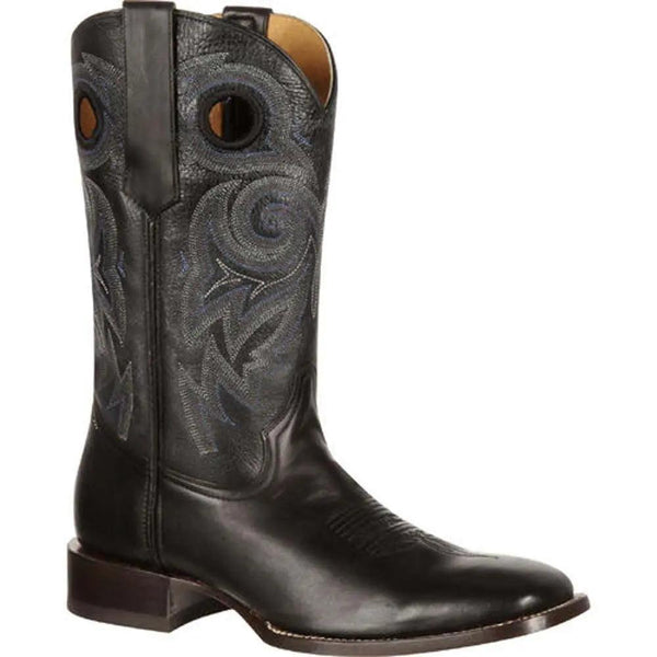 Durango Men's Black Square Toe Ole '66 Western Boot DWDB010 - BootSolution