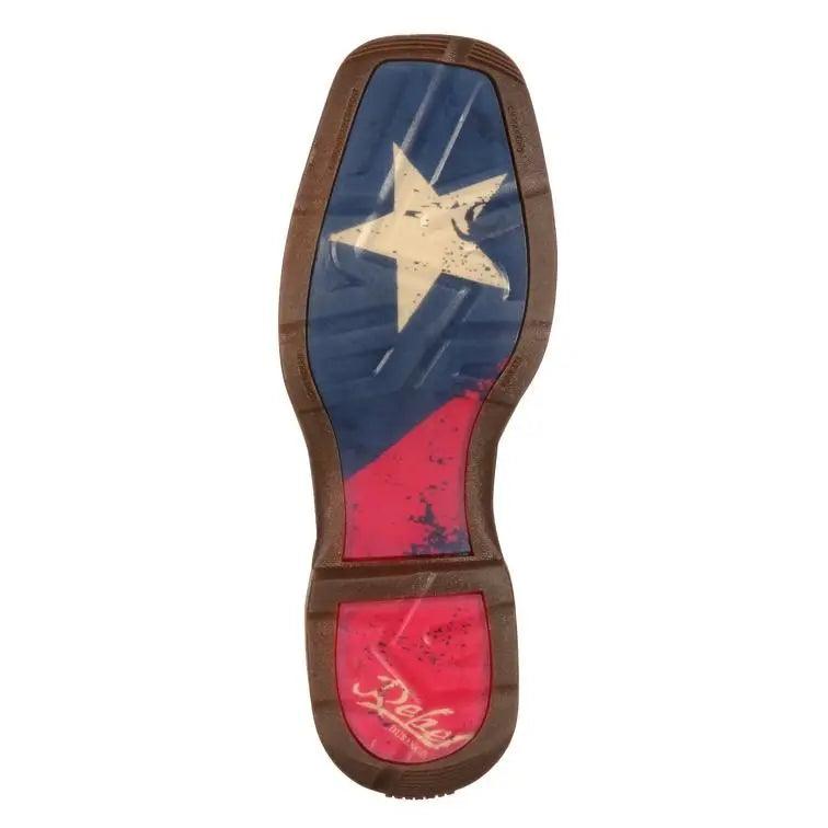 DURANGO MENS PATRIOTIC TEXAS PULL-ON WESTERN BOOT DB4446 - BootSolution