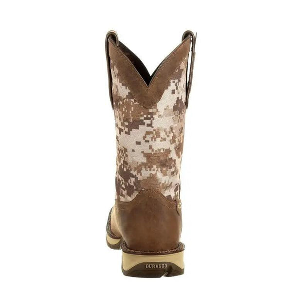 Durango Rebel Men’s Desert Camo Pull-on Western Boot DDB0166 - BootSolution