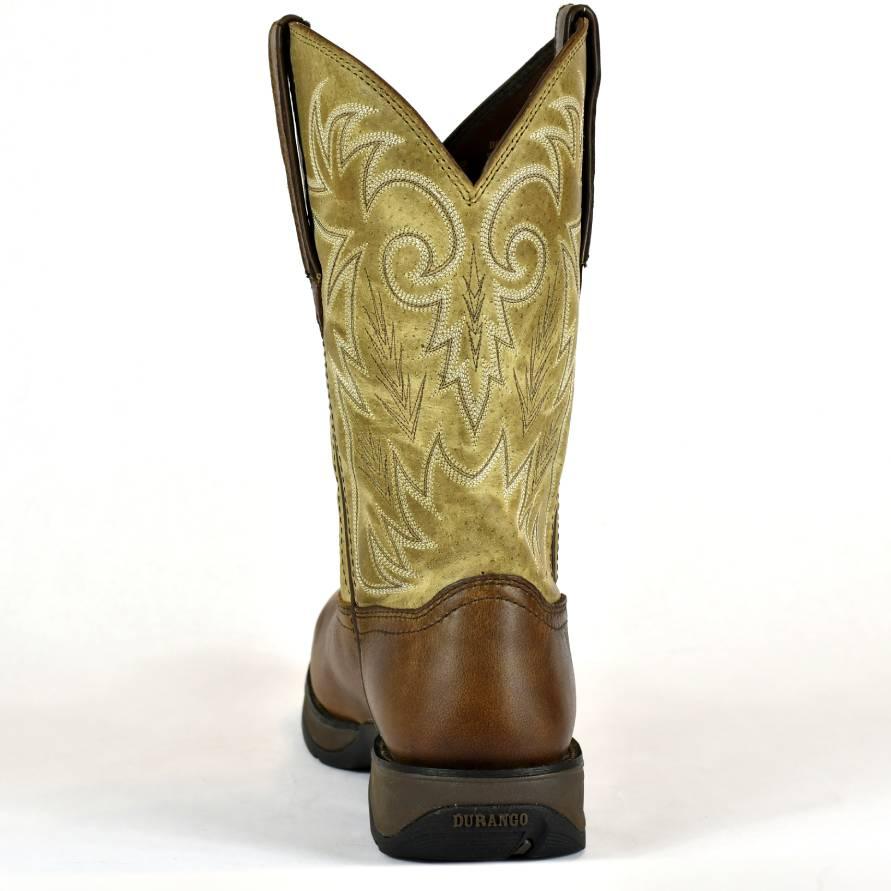 Durango Rebel Men's Round Toe Steel Toe Western Work Boot DWDB018 - BootSolution