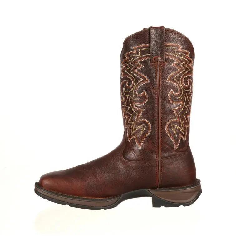Durango Rebel Men's Square Toe Brown Pull-On Western Boot DB5434 - BootSolution