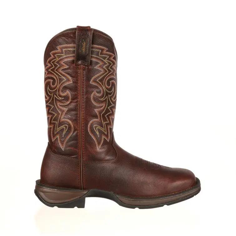 Durango Rebel Men's Square Toe Brown Pull-On Western Boot DB5434 - BootSolution