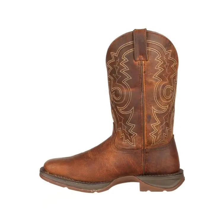 DURANGO REBEL MENS PULL-ON SQUARE TOE WESTERN BOOT DB4443 - BootSolution