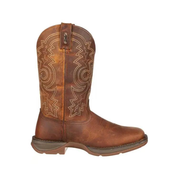 DURANGO REBEL MENS PULL-ON SQUARE TOE WESTERN BOOT DB4443 - BootSolution
