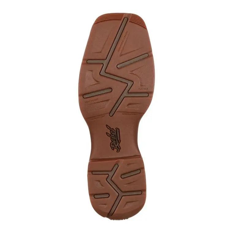 Durango Rebel Mens Square Toe Western Pull-Up Boot DB4442 - BootSolution