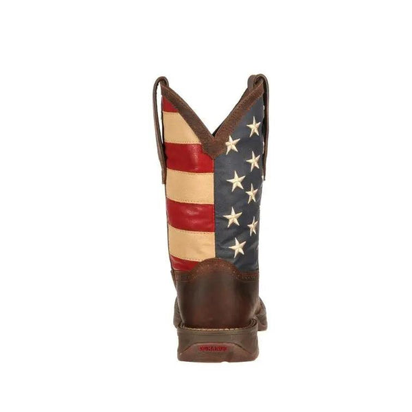 DURANGO REBEL PATRIOTIC PULL-ON WESTERN FLAG BOOT DB5554 - BootSolution