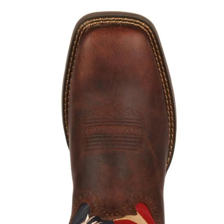 DURANGO REBEL PATRIOTIC PULL-ON WESTERN FLAG BOOT DB5554 - BootSolution