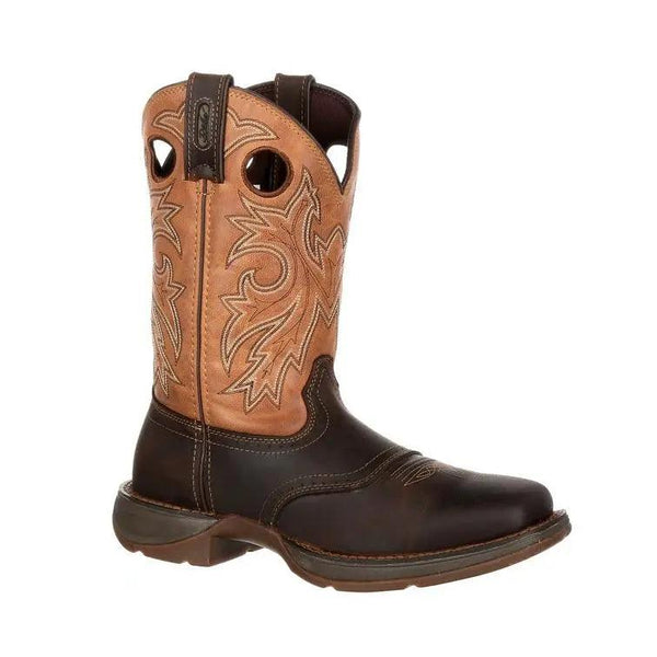 Durango Rebel Steel Toe Mens Waterproof Western Pull-On DB019 - BootSolution