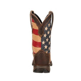 Durango Rebel Women’s Patriotic Pull-on Western Flag Boot RD4414 - BootSolution