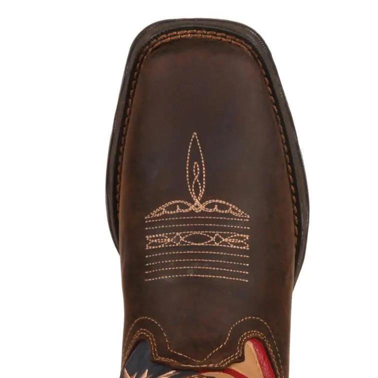 Durango Rebel Women’s Patriotic Pull-on Western Flag Boot RD4414 - BootSolution