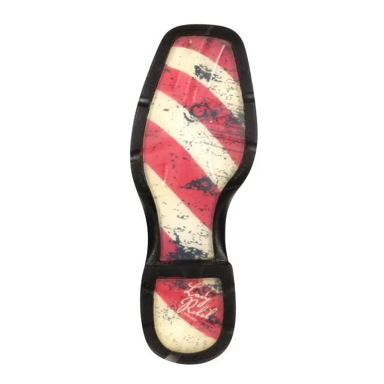 Durango Rebel Women’s Patriotic Pull-on Western Flag Boot RD4414 - BootSolution