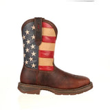 DURANGO STEEL TOE  AMERICAN FLAG WESTERN  BOOT DB020 - BootSolution