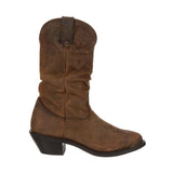 Durango Women’s Distressed Tan Slouch Western Boot RD542 - BootSolution