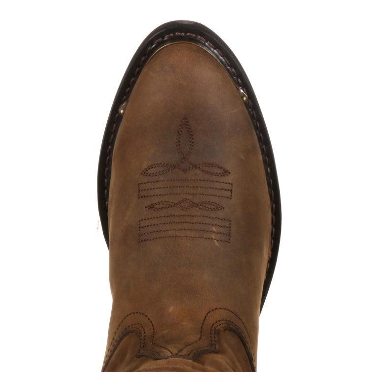 Durango Women’s Distressed Tan Slouch Western Boot RD542 - BootSolution