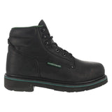 Florsheim Men's Black 6" Classic Steel Toe Work Boot FE675 - BootSolution