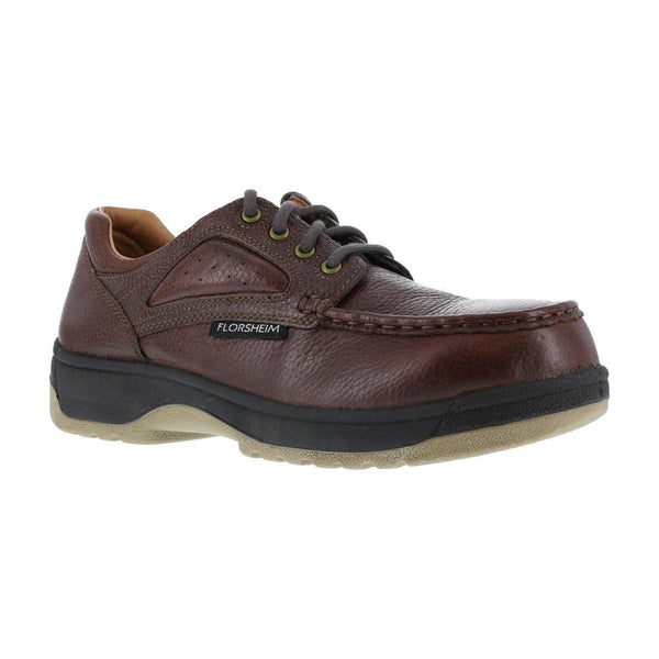 Florsheim Men’s Brown Composite Toe Casual OxfordFS2400 - BootSolution