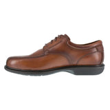 Florsheim Men’s Brown Leather Lace-Up Oxford Steel Toe Work Shoe FS2001 - BootSolution