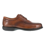 Florsheim Men’s Brown Leather Lace-Up Oxford Steel Toe Work Shoe FS2001 - BootSolution