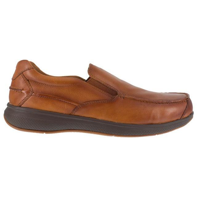 Florsheim Men’s Comfort Slip-On Oxford Steel Toe Boat Shoe FS2325 - BootSolution
