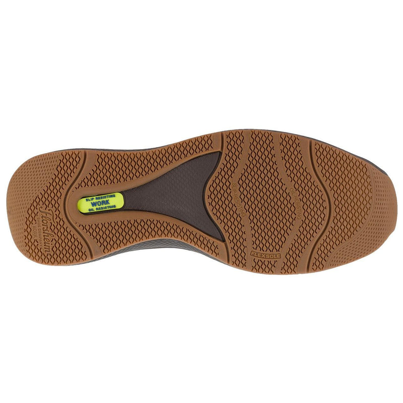 Florsheim Men’s Comfort Slip-On Oxford Steel Toe Boat Shoe FS2325 - BootSolution