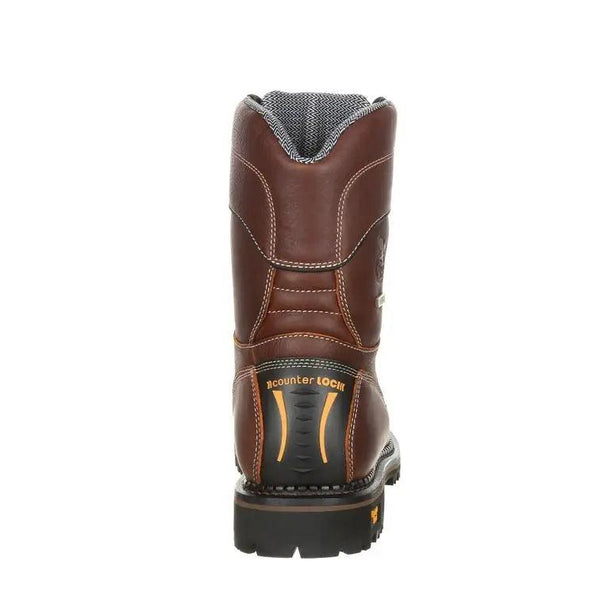 Georgia Boot AMP LT Logger Composite Toe Low Heel  Waterproof Work Boot GB00238 - BootSolution