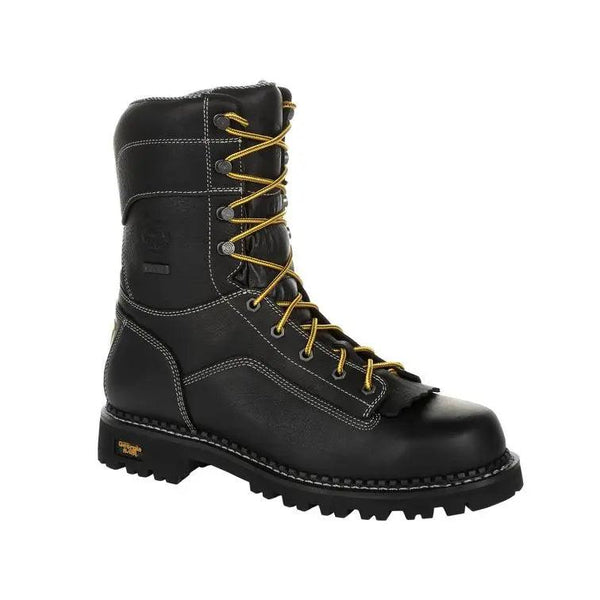 Georgia Boot AMP LT Logger Composite Toe Waterproof Work Boot GB00272 - BootSolution