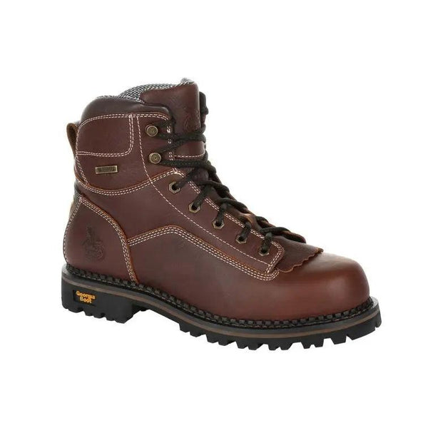 Georgia Boot AMP LT Logger Low Heel Waterproof Work Boot GB00270 - BootSolution