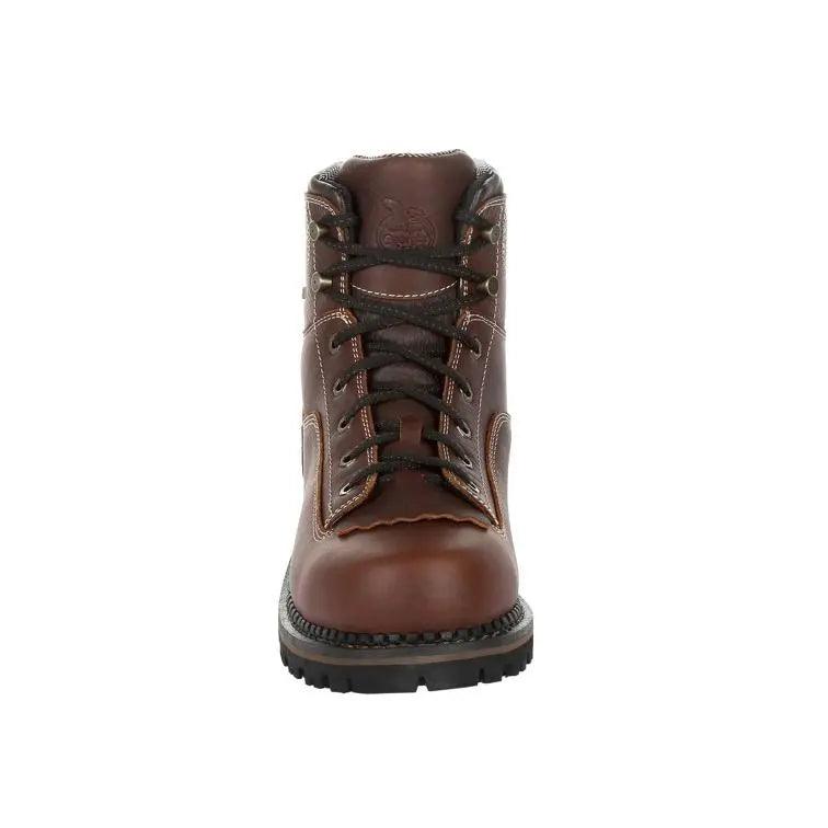 Georgia Boot AMP LT Logger Low Heel Waterproof Work Boot GB00270 - BootSolution