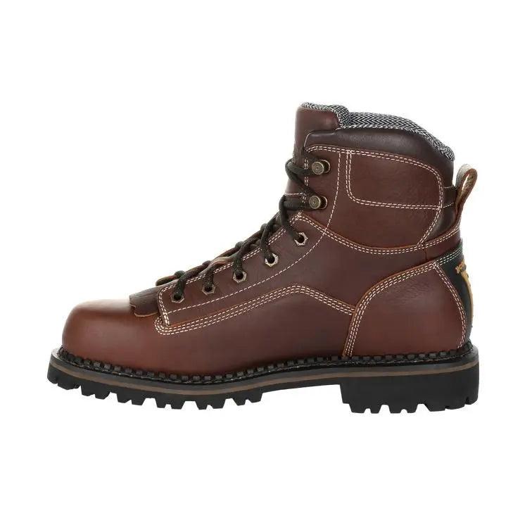 Georgia Boot AMP LT Logger Low Heel Waterproof Work Boot GB00270 - BootSolution