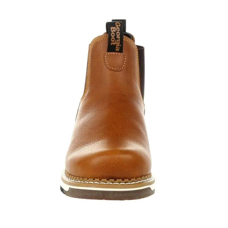 Georgia Boot Amp LT Wedge Chelsea Work Boot GB00346 - BootSolution