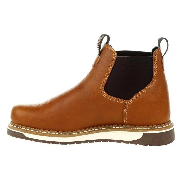 Georgia Boot Amp LT Wedge Chelsea Work Boot GB00346 - BootSolution