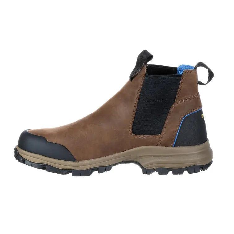GEORGIA BOOT BLUE COLLAR CHELSEA WATERPROOF WORK ROMEO BOOT GB00106 - BootSolution