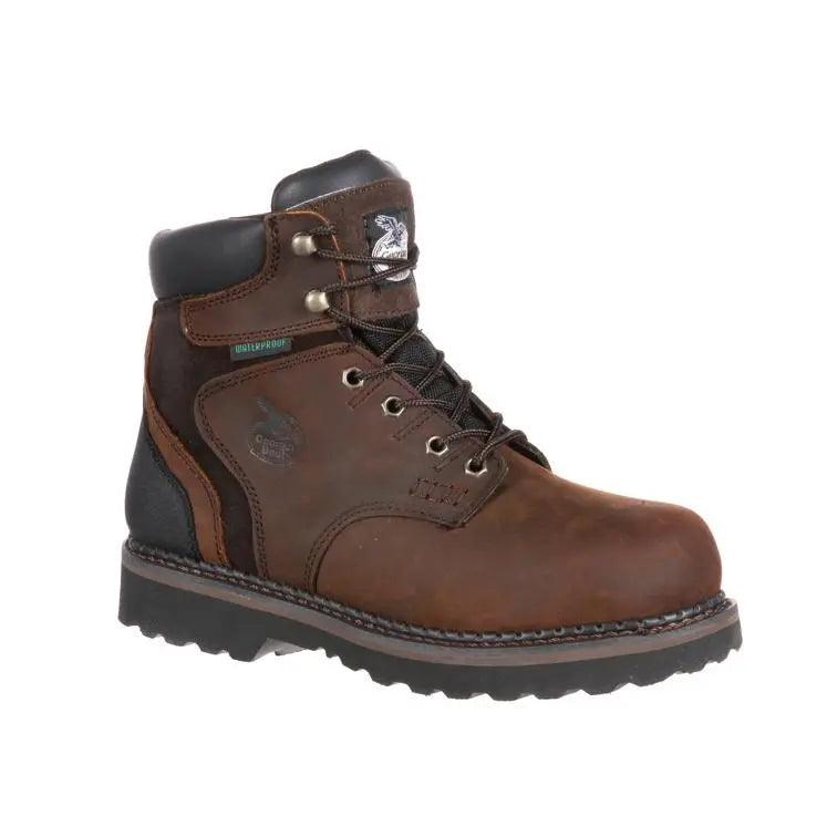 Georgia Boot Brookville Steel Toe Waterproof Work Boot G7334 - BootSolution