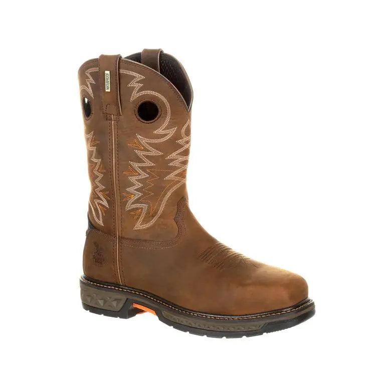 Georgia Boot Stivale da Lavoro Chelsea Impermeabile, Uomo, Marrone, 10 UK Georgia Boot Stivale da Lavoro Chelsea Impermeabile, Uomo, Marrone, 10 UK
