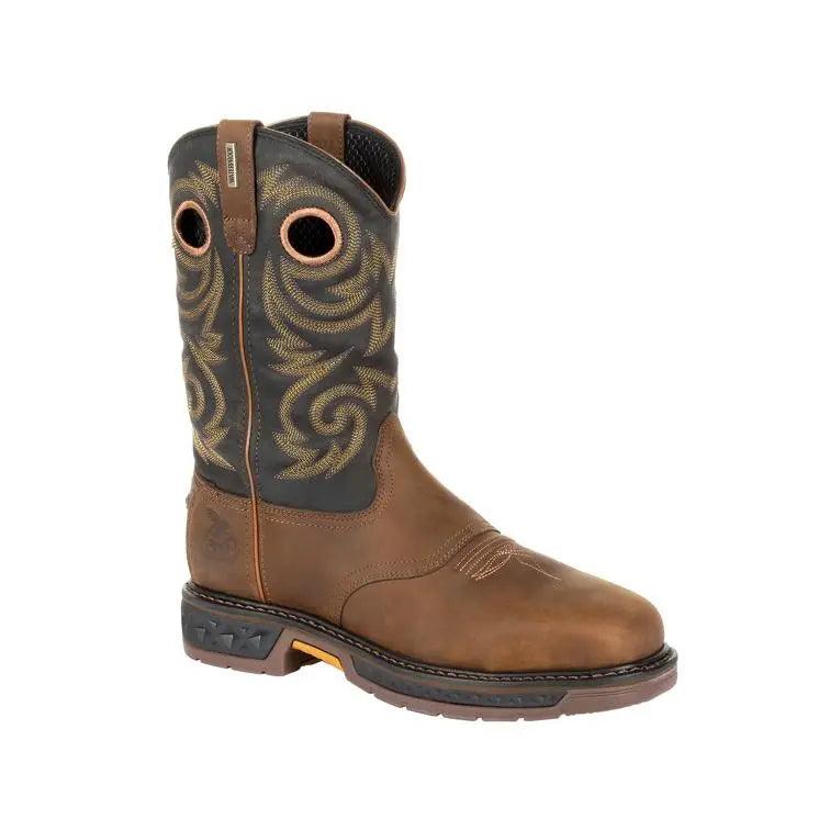 Georgia Boot Carbo-Tec LT Steel Toe Waterproof Pull-on Work Boot GB00267 - BootSolution