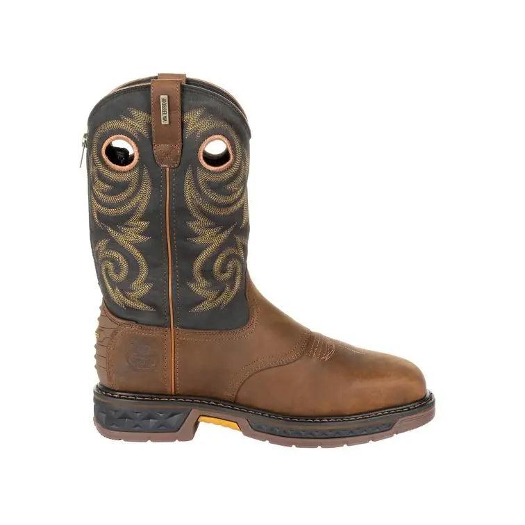 Georgia Boot Carbo-Tec LT Steel Toe Waterproof Pull-on Work Boot GB00267 - BootSolution